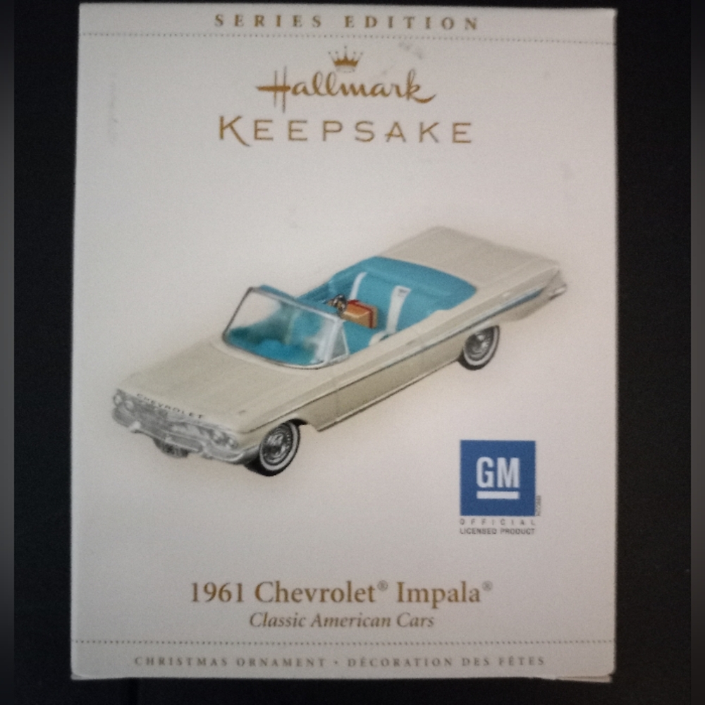 Hallmark Keepsake 1961 Chevrolet Impala Ornament